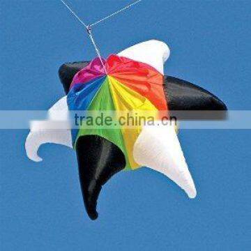 outdoor promotion custom color print inflatable star kite for sale
