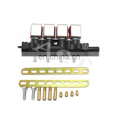 [ACT] Lpg Cng Gas Conversion Kit for Generator Injector Rail 3 Cylinders Black Coil Injector Rail photo-5