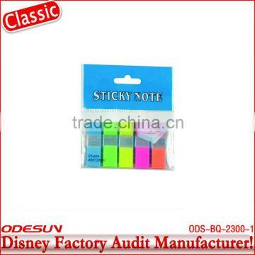 Disney factory audit manufacturer's sticky notepad 144014