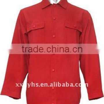 high quality cotton oil proof shirt