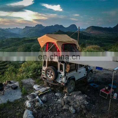 Camping Waterproof Car Tent Outdoor Roof Top Tent Hard Shell Aluminum With Roof Rack photo-4