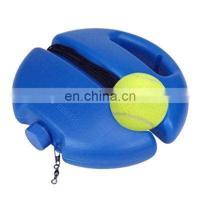 Quality Hot Selling Tennis Trainer With Rope Rebound Can Be Weighted Upgrade Blue Tennis Base