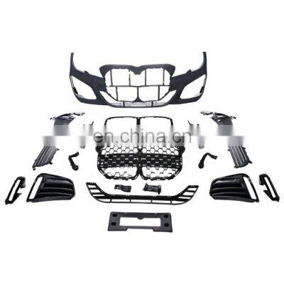 For BMW G20  car front full bumper grille upgrde 4 series Parts exterior accessories for body kit