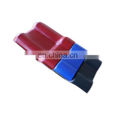 Good Fire-Resistant Rating ASA Coated Synthetic Resin Tiles for House Roof for industry villa home