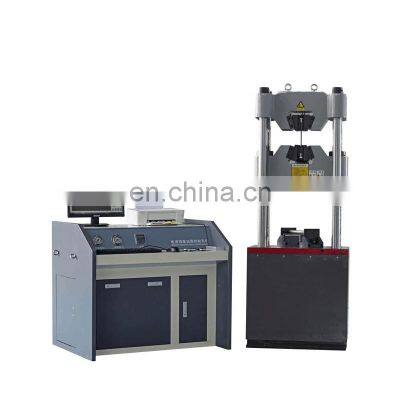 wire rope hydraulic test machine /metal bending steel tensile universal tester