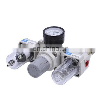 FRL Units And Lubricator Combination Pneumatic Factory Economical Air Filter Regulator