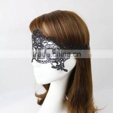 Handmade Cheap Half Face Party Masquerade Lace Mask photo-3