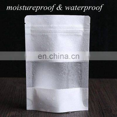 Hot Sales Colorful Food Grade Material Ecological Flat Bottom Kraft Paper Bag photo-3