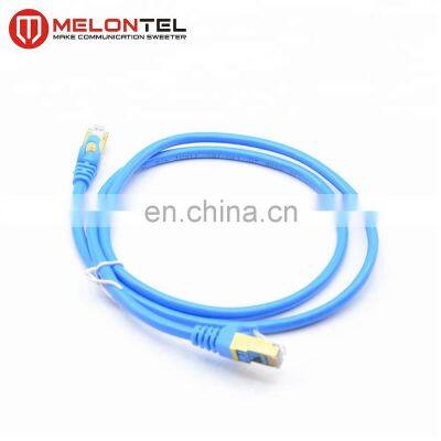 MT-5003 Cheap Full Copper Ethernet Cable 4PR Cat5E Cat6 Cat6A Patch Cable With STP RJ45 Connector