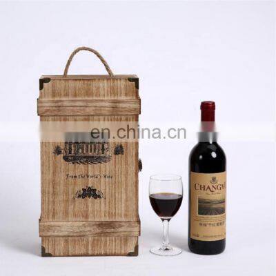 Packaging Bottle Gift Box Wine Wooden Box