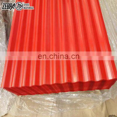 Hot Sale gi Corrugated Roofing Sheet Color Coated Steel Corrugated Roof Sheet Tiles for Sale photo-2