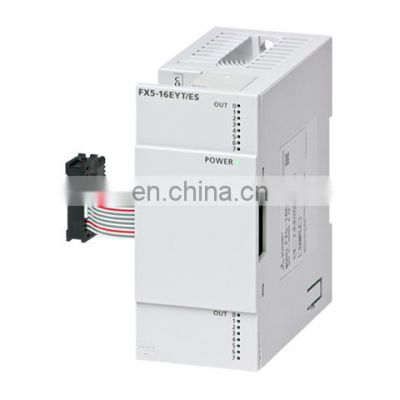 New Mitsubishi MELSEC-F series PLC extended I/O module FX5-16EYT/ES in stock