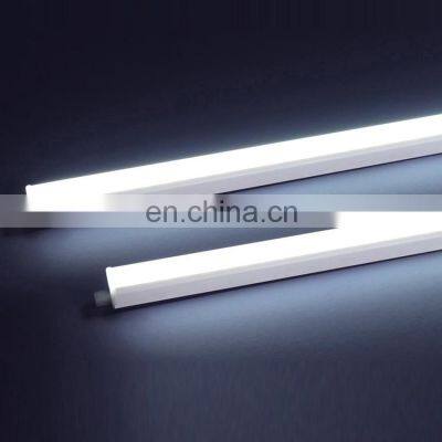 HUAYI China Wholesale Double Color Iron Pc 4w 8w 10w 12w Indoor T5 Led Light Tube