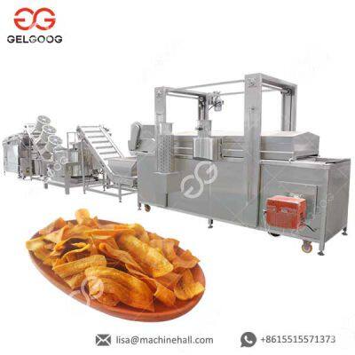 Low Energy Consumption Small Scale Plantain Chips Making Machine Banana Chips Making Machine