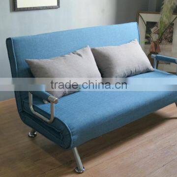 Modern Living Room Fabric Recliner Metal Sofa Bed Cheap