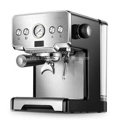 Coffee Machine Household Italian Semi-automatic Pump Steam Type（Wechat:13510231336）
