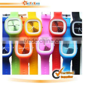 2014 new promotional silicone wrist watch