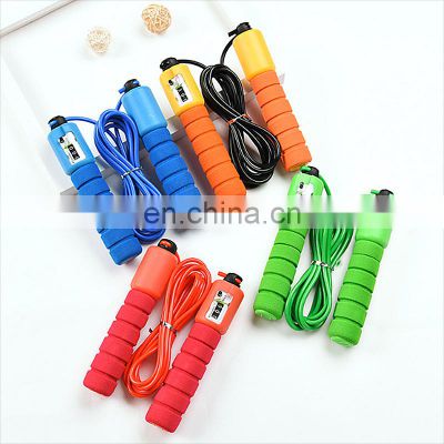 New design digital skipping rope counter jump fitness jump ropetraining fitness skipping rope