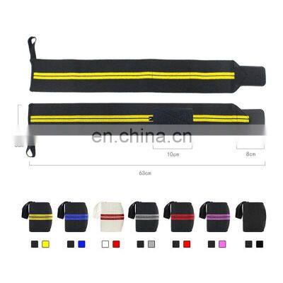 Weight Lifting Wristband Elastic Breathable Wrist Wraps Brace Bandage Gym Fitness Weightlifting Training Sport Wrist Brace photo-5