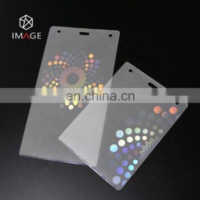 Custom Plastic Security Holographic Laminate Pouches With Engraved Logo photo-3