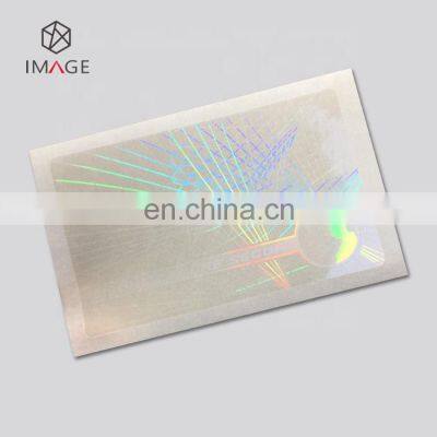 Clear Transparent Hologram Overlay Sticker for VIP Cards and ID Cards photo-5
