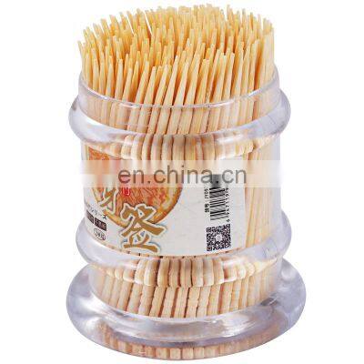 A large number of wholesale disposable bamboo toothpicks
