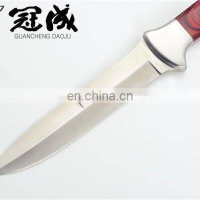 Exquisite Tactical Hunting Knife Stainless Steel With Wood Handle photo-2