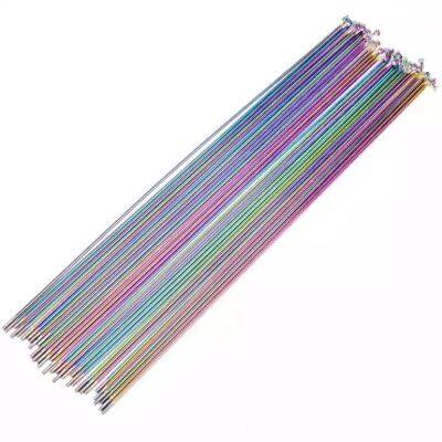 Wholesale 14G Steel Bicycle Spokes 26, 27.5, 29 Inch Bicycle Color Spokes photo-4
