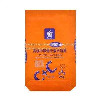 Big Biodegradable Recycled Plastic Laminated/Laminate PP Woven Packing Cement Valve Powder Bags