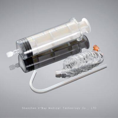 200ml CT MRI Cartridge Injector, Cartridge CT Contrast Agent Deliver Syringe for Sonic Shot 50 Optistar LE Elite Zenith-C60 Seacrown Zenith C60 photo-5