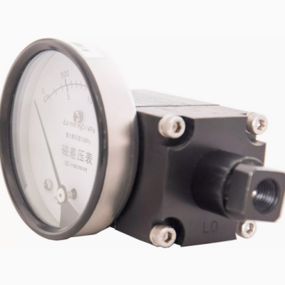 Diaphragm Type 15Kpa Differential Magnetic Differential Pressure Gauge photo-2