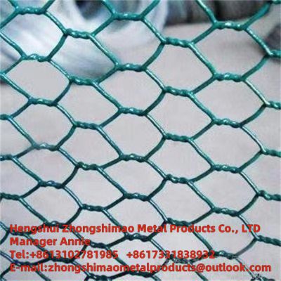 hexagonal wire mesh/chicken wire mesh/protecting wire mesh/PVC protective layer/ wire mesh