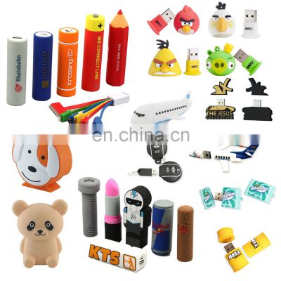 Custom PVC Cute Pendrive Speaker Power Bank Silicone Usb Key Stick