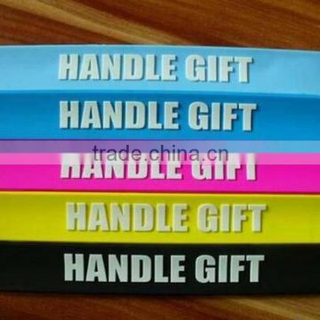 Promotion silicone slap bracelet