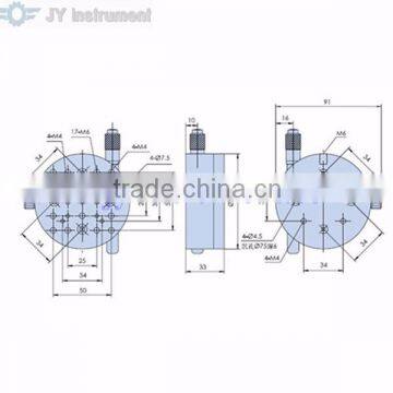 Manual Rotation Stage, Manual Rotary Stage, Rotary Translation Stage, Manual Rotation Table/ 82mm photo-2