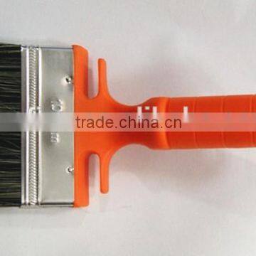 100mm Paint brush hollow PET filament tin ferrule plastic handle