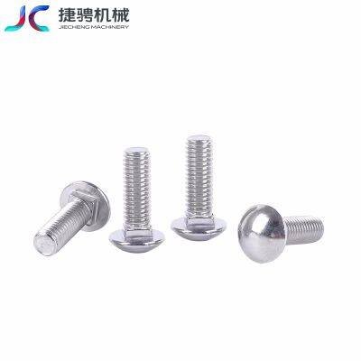 304 Stainless Steel Carriage Bolt GB12 Round Head Square Neck Screw Bridge Screw photo-4