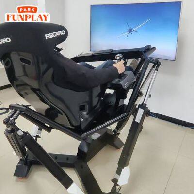 MFS Home Flight Sim Beginner Cockpit Combat PC with Smooth Operation Durable Build Ideal for New Enthusiasts