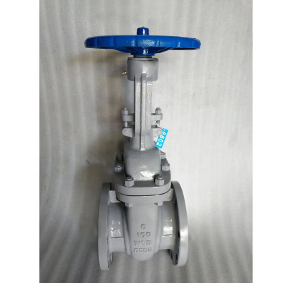Factory Sale ANSI 150LB/300LB WCB Cast Steel Rising Stem Flange WCB Gate Valve