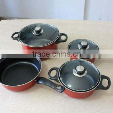 5pcs Carbon Steel Pan manufacture