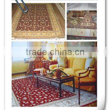 carpet fringe flower pattern hand knotted banquet hall carpet