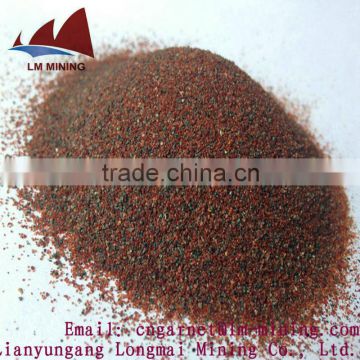 LM garnet sand blasting 30/60/abrasives garnet/water jet cutting abrasive