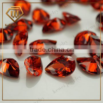 Price Of a Garnet Stone Pear Shape 3*5mm Small Size Zirconia stone Price With Good Quality