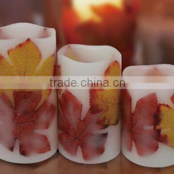 Maple leaves color changing led with timer