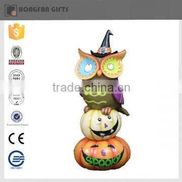 hot sell resin owl animal halloween gift