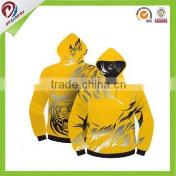 Fashion custom own sweat hoody plain sports jacket