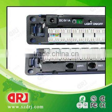 CAT6 24 ports UTP patch panel