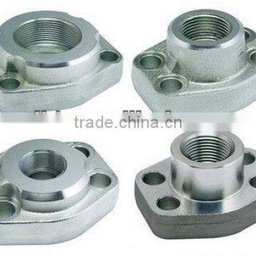 SAE BSPP NPTF thread flanges