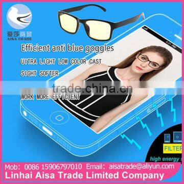 Colorful Wholesale Protect Computer Eyewear Blue Light Blocking Glasses
