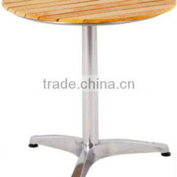 outdoor wooden table